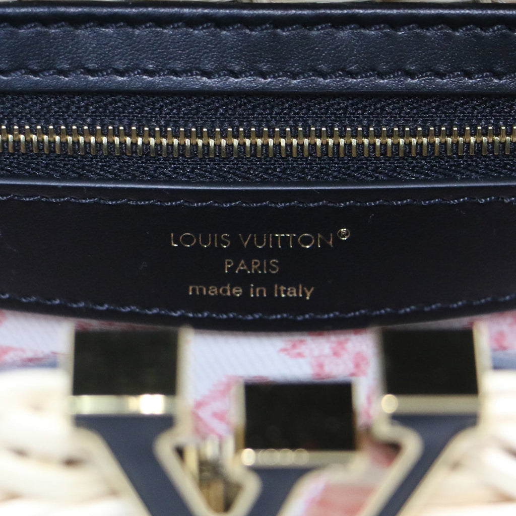 Louis Vuitton Black Natural Leather Handbag (Pre-Owned)