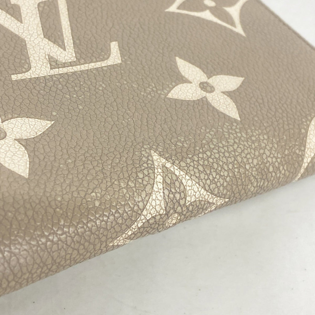 Louis Vuitton Cream Tourterelle Long Wallet (Bi-Fold) (Pre-Owned)