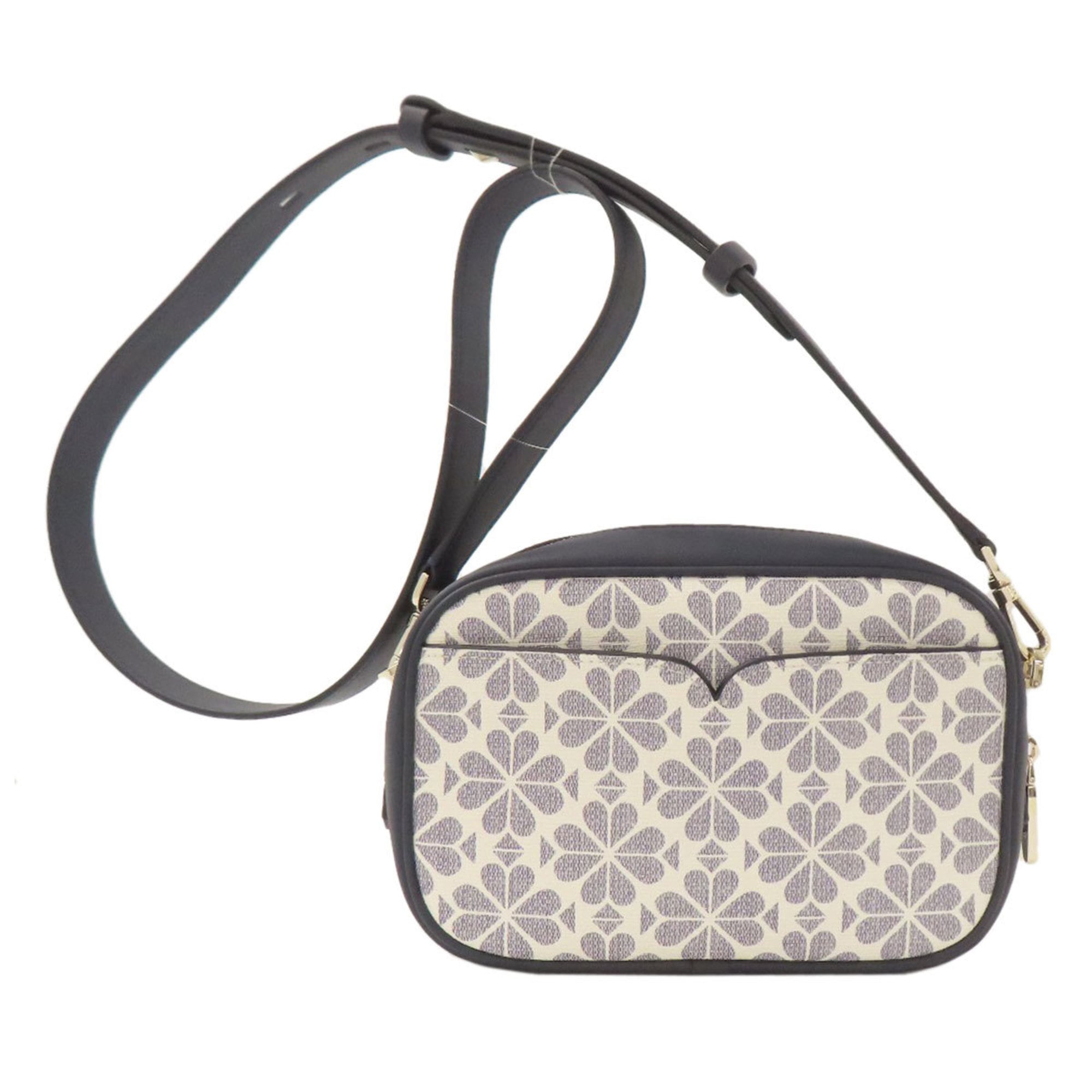Kate Spade Navy Pvc Shoulder Bag (Pre-Owned)