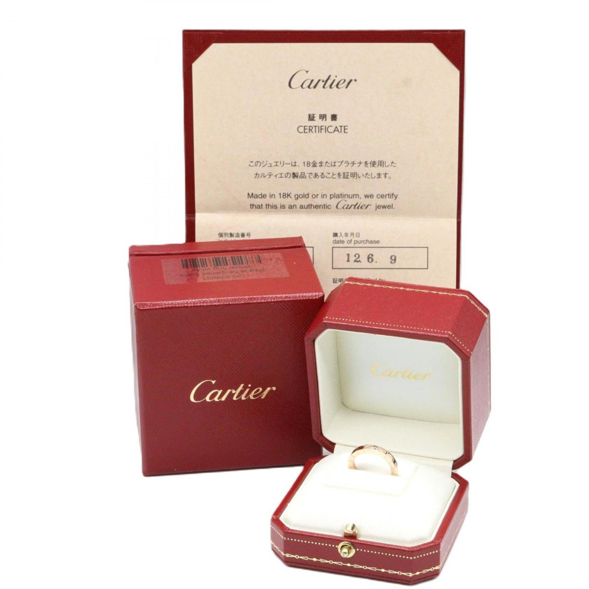 Cartier Gold Pink Gold (18K) Band Ring (Pre-Owned)