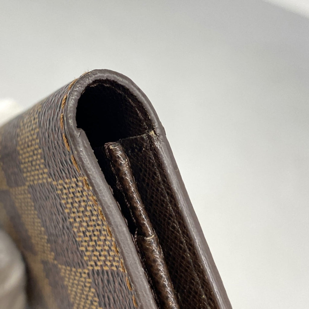 Louis Vuitton Ebene Long Bill Wallet (Bi-Fold) (Pre-Owned)