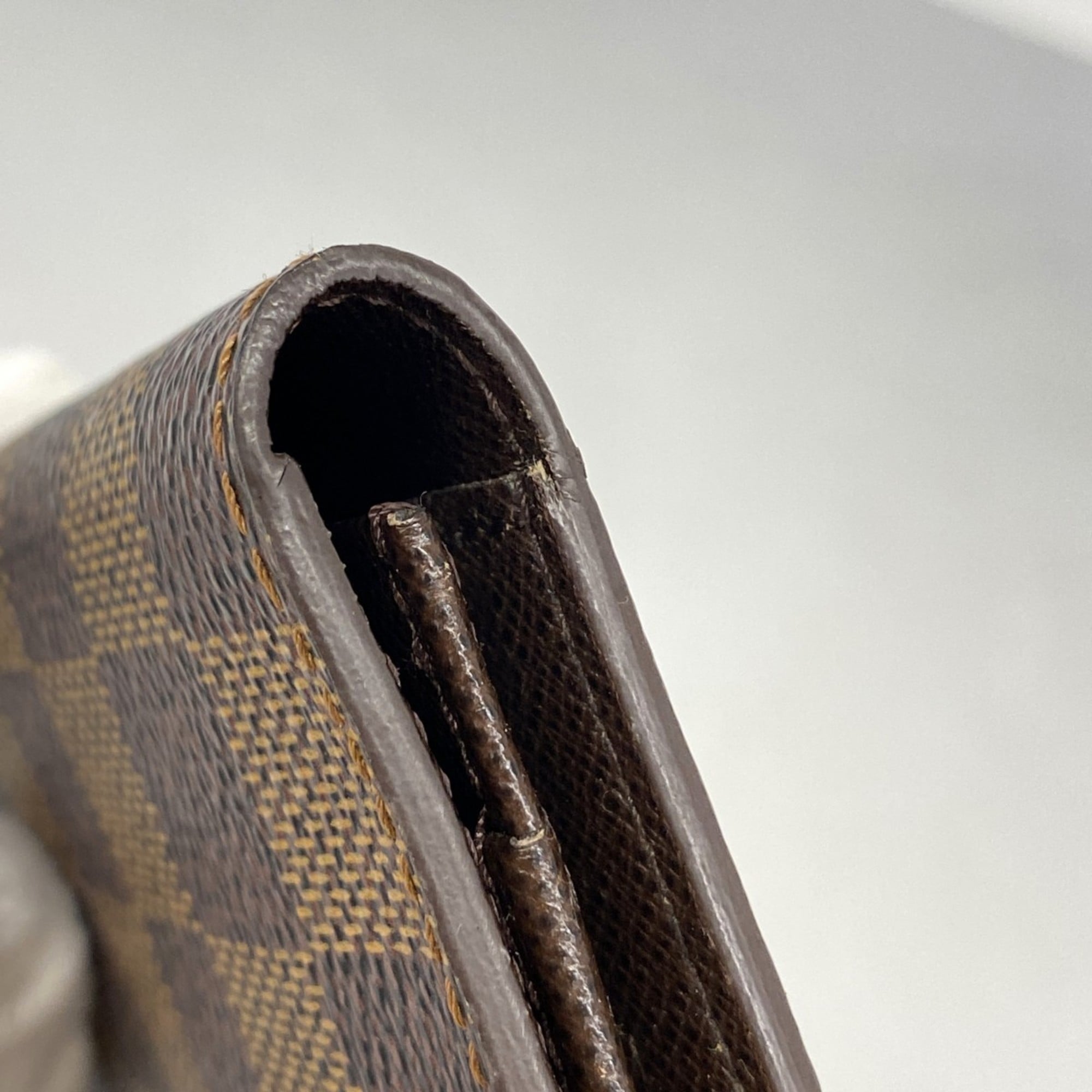 Louis Vuitton Ebene Long Bill Wallet (Bi-Fold) (Pre-Owned)