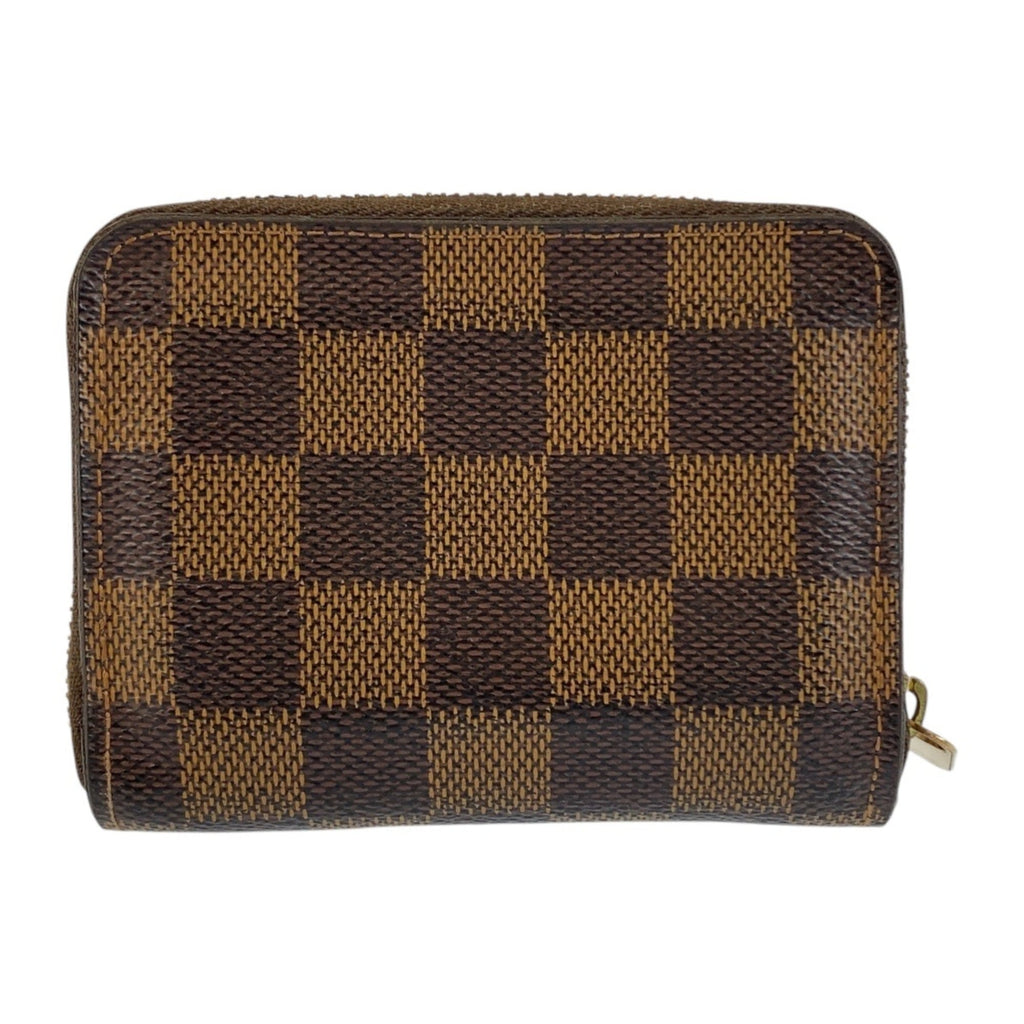Louis Vuitton Brown Damier Canvas Damier Canvas Coin Purse/Coin Case (Pre-Owned)