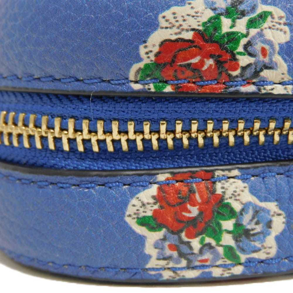Tory Burch Blue Multi-Color Leather Shoulder Bag (Pre-Owned)