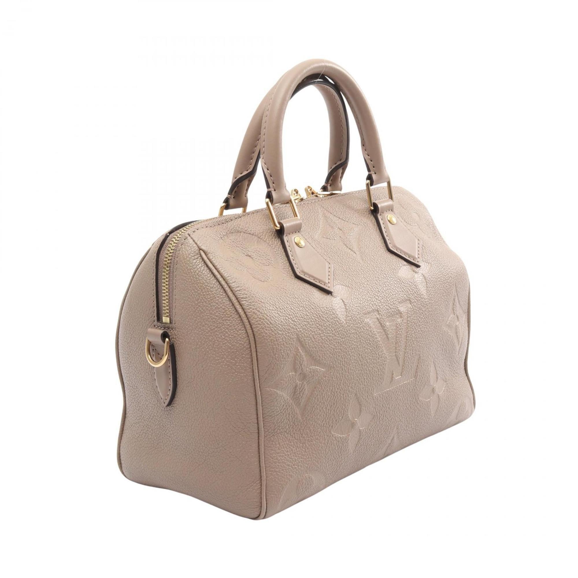 Louis Vuitton Beige Tourterelle Monogram Empreinte Handbag (Pre-Owned)