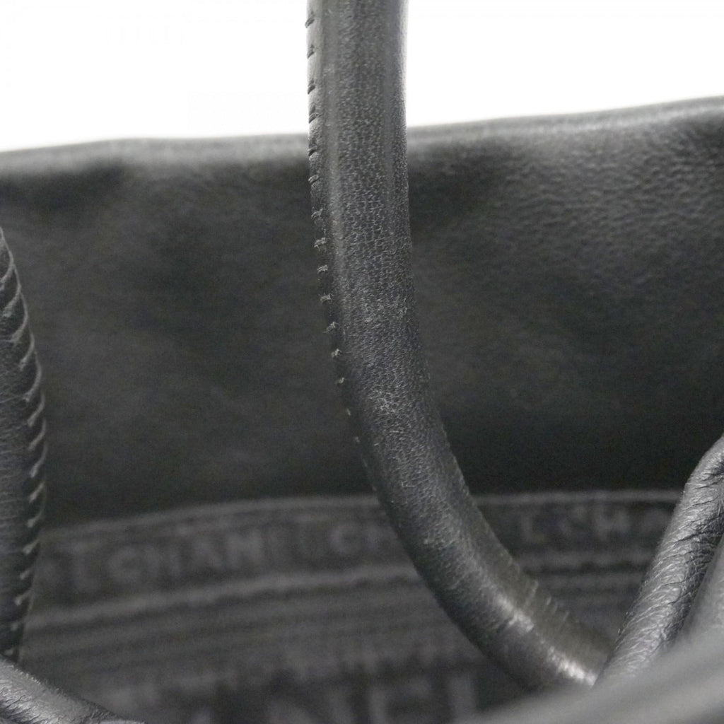 Chanel Black Leather Tote Bag (Pre-Owned)
