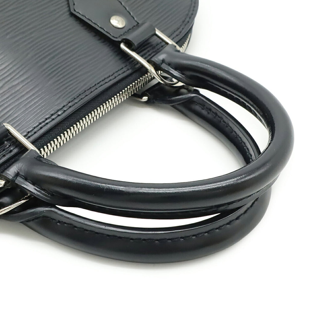 Louis Vuitton Epi Black Noir Epi Leather Handbag (Pre-Owned)