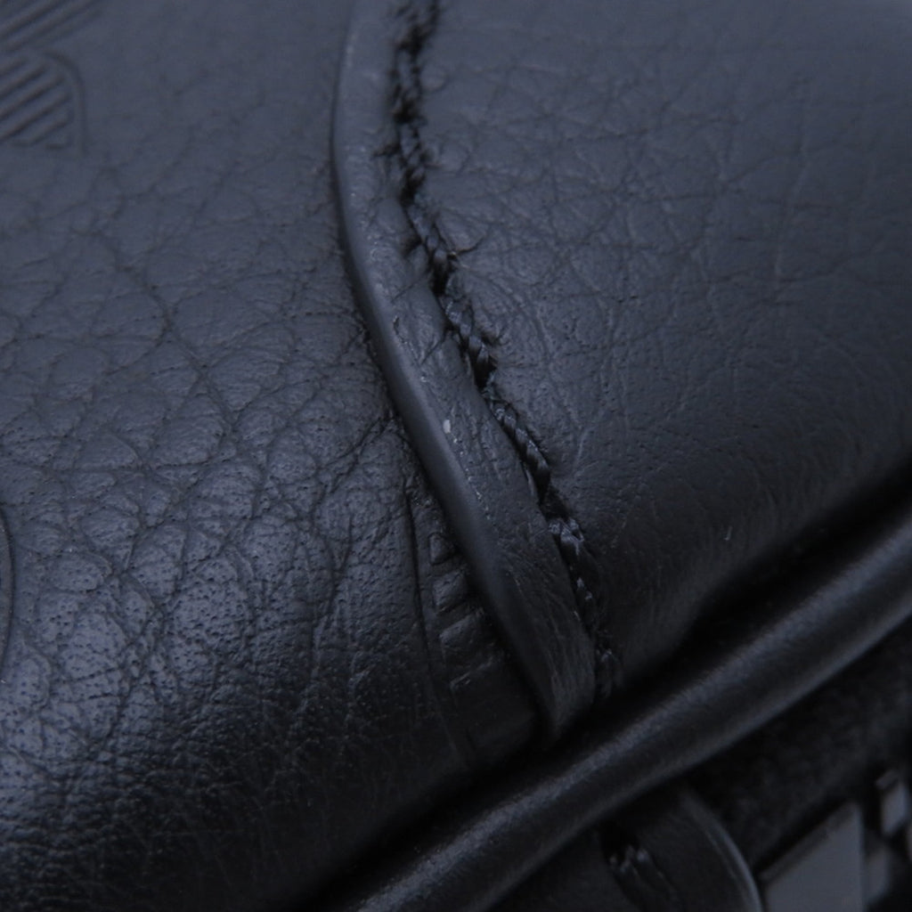 Louis Vuitton Monogram Shadow Black Noir Monogram Shadow Shoulder Bag (Pre-Owned)