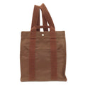 Hermes Brown Canvas Backpack (Pre-Owned)