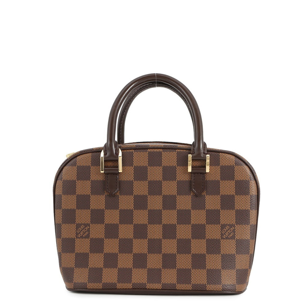Louis Vuitton Damier Damier Canvas Ebene Red Color Handbag (Pre-Owned)