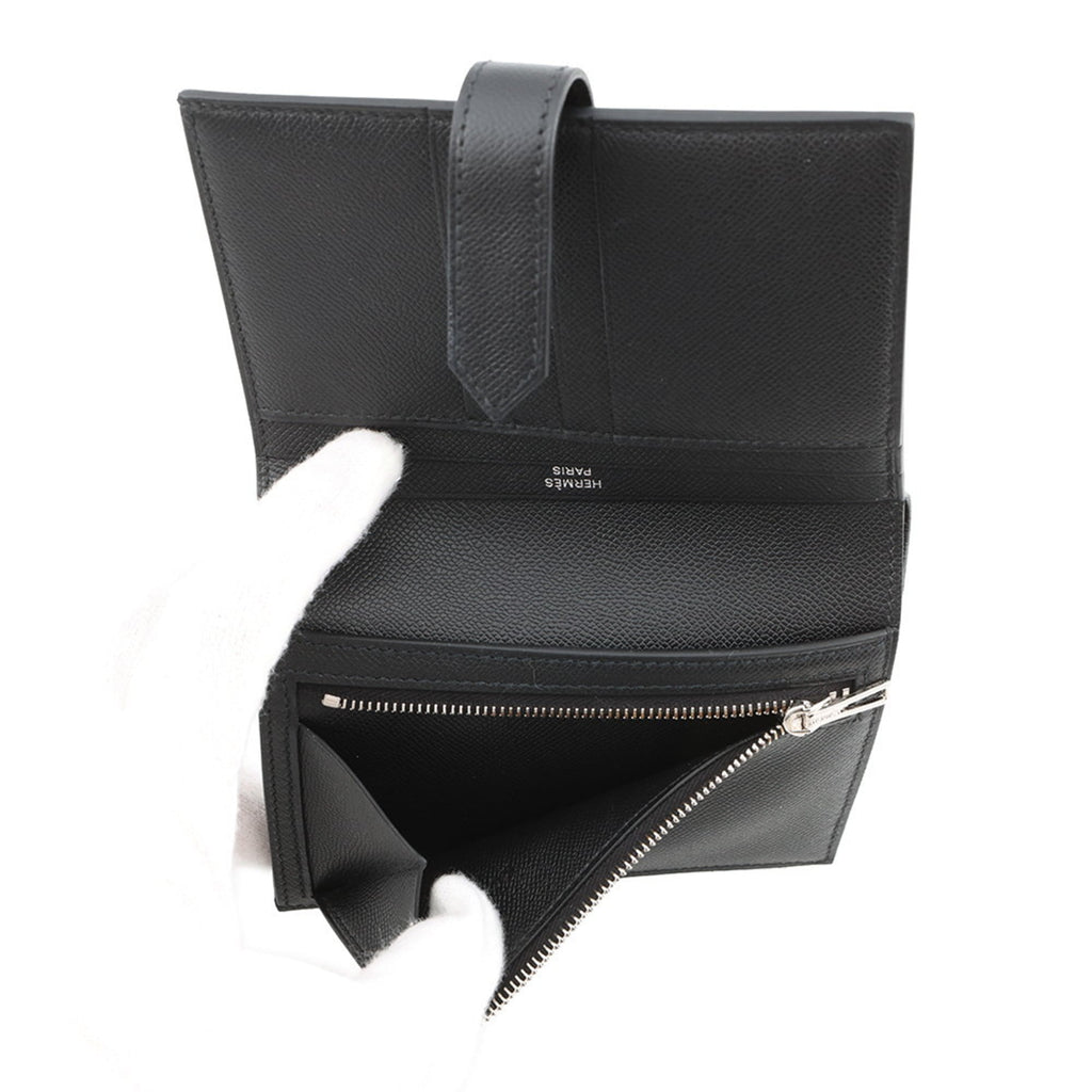 Hermes Black Wallet (Bi-Fold) (Pre-Owned)