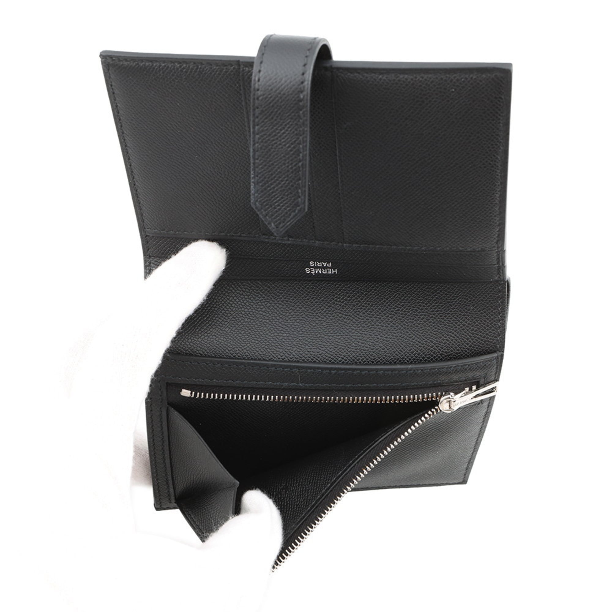Hermes Black Wallet (Bi-Fold) (Pre-Owned)