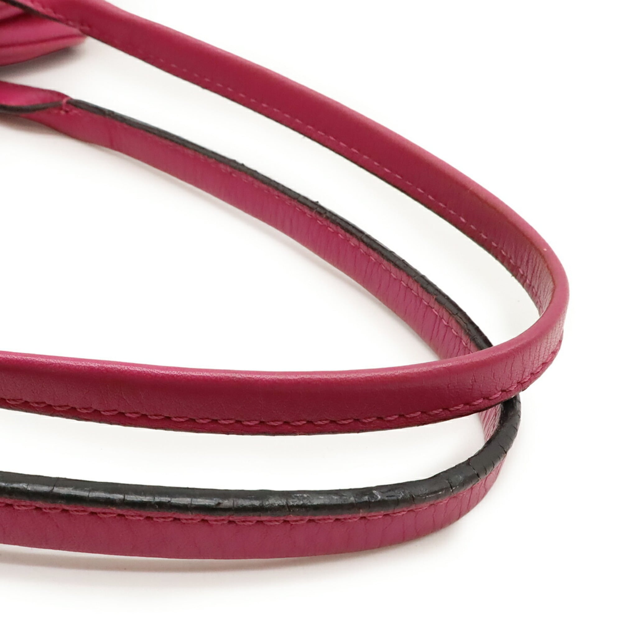Loewe Pink Leather Handbag (Pre-Owned)