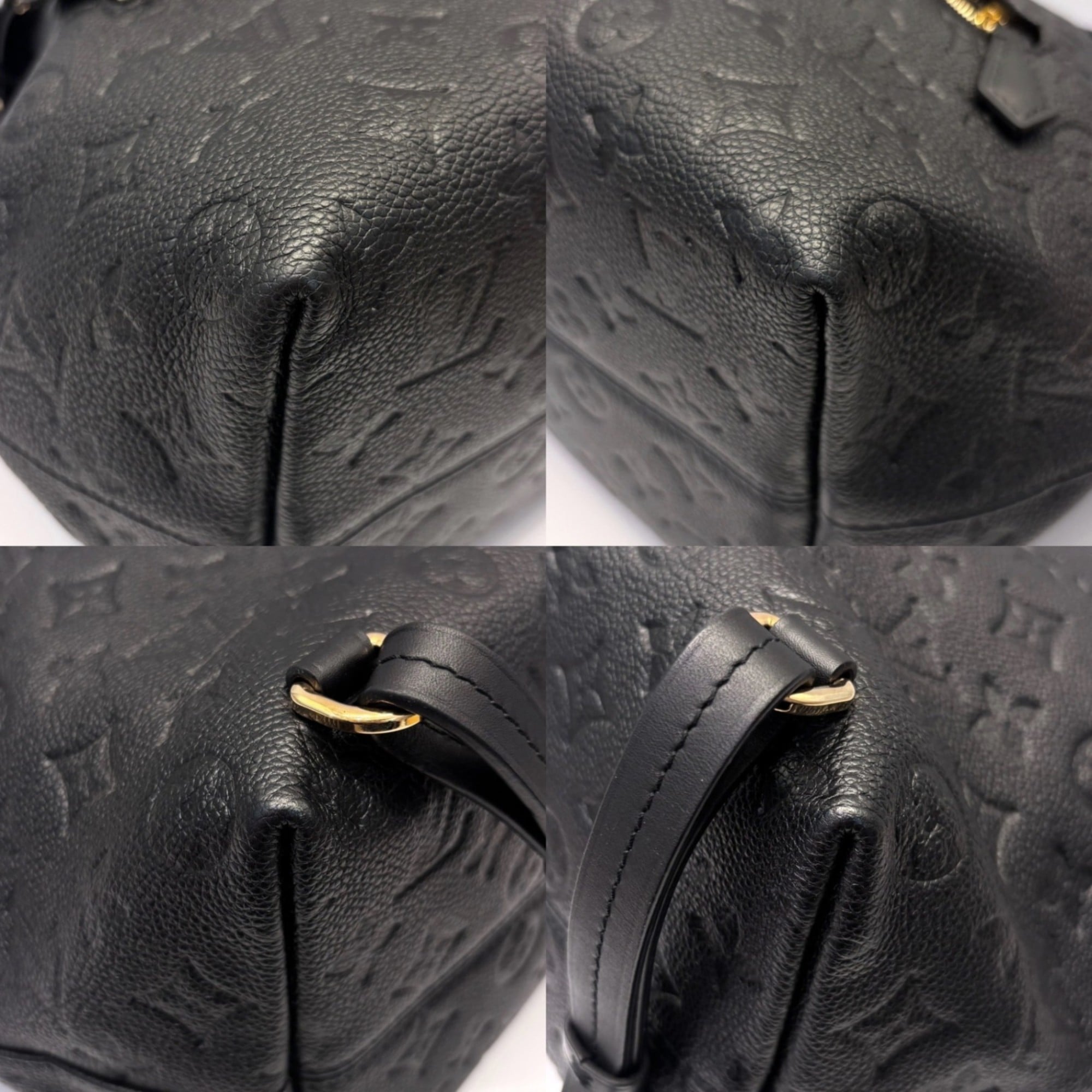 Louis Vuitton Noir Monogram Empreinte Backpack (Pre-Owned)