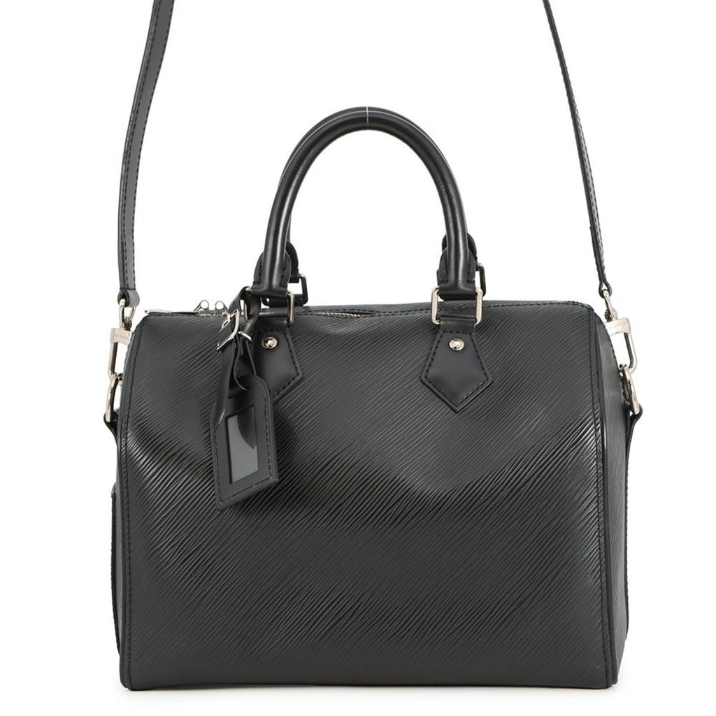 Louis Vuitton Black Noir Epi Leather Handbag (Pre-Owned)