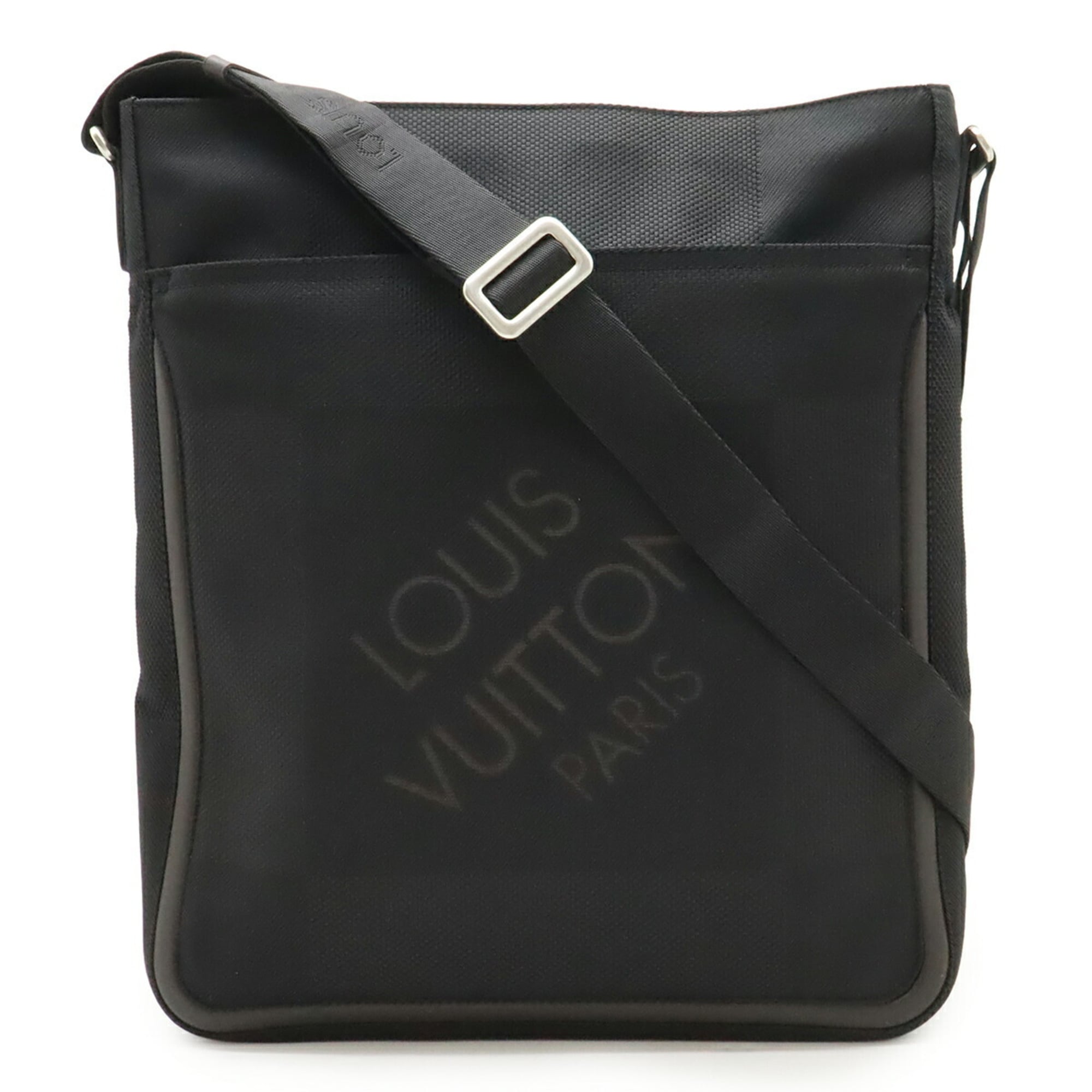 Louis Vuitton Black Noir Damier Geant Shoulder Bag (Pre-Owned)