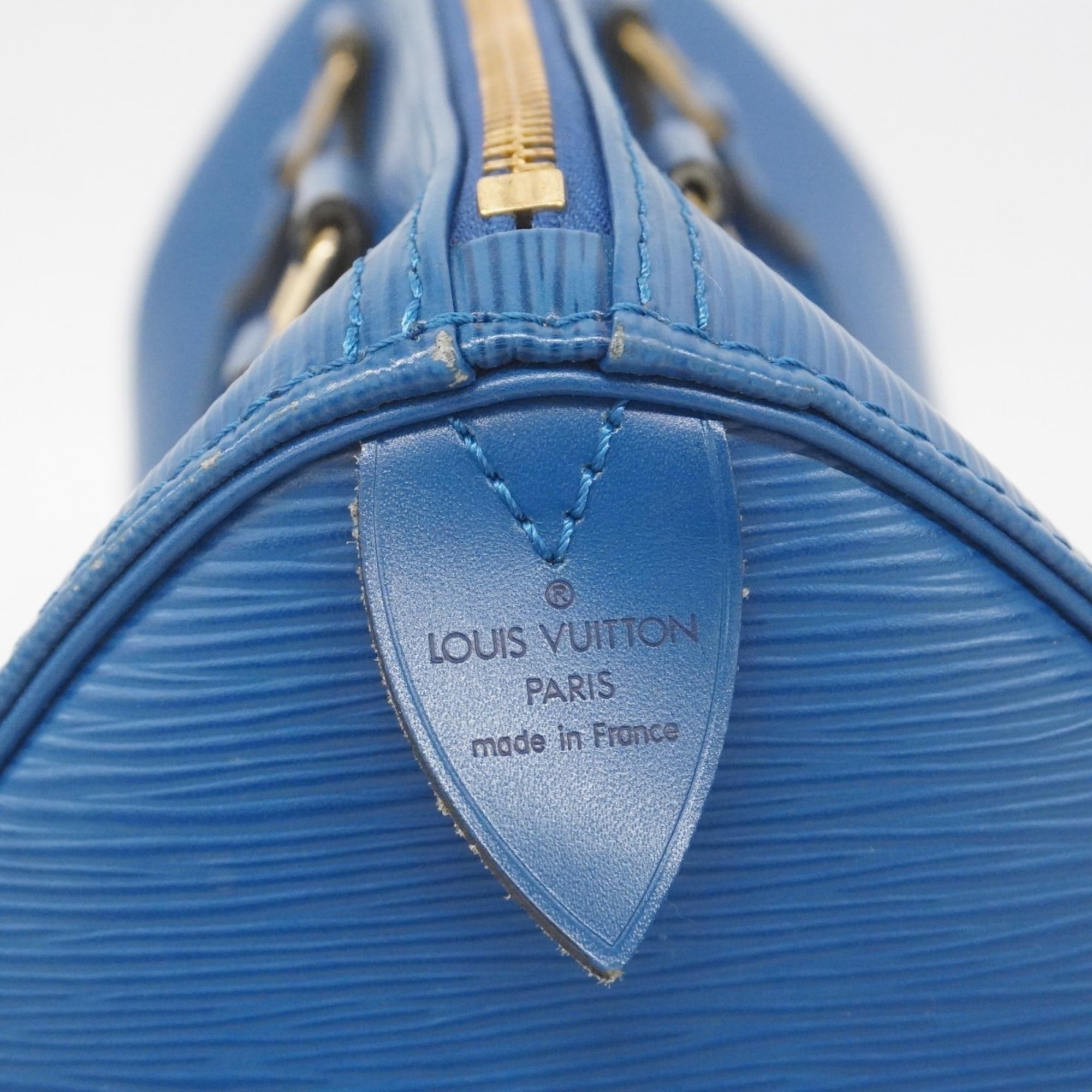 Louis Vuitton Toledo Blue Handbag (Pre-Owned)