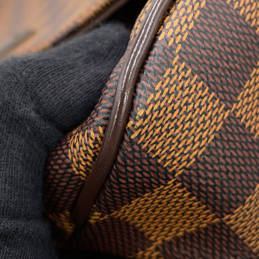 Louis Vuitton Damier Brown Damier Canvas Ebene Shoulder Bag (Pre-Owned)