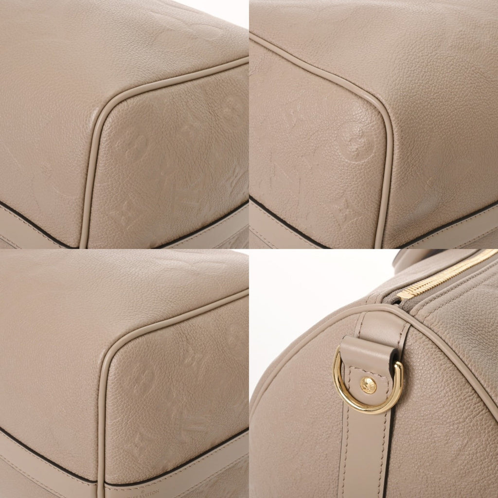 Louis Vuitton Tourterelle Monogram Canvas Boston Bag (Pre-Owned)