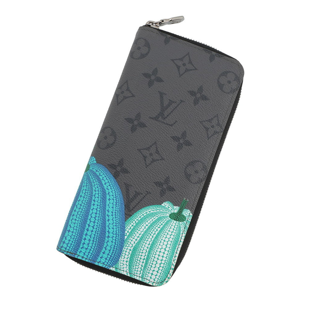 Louis Vuitton Monogram Eclipse Gray Monogram Eclipse Long Wallet (Bi-Fold) (Pre-Owned)