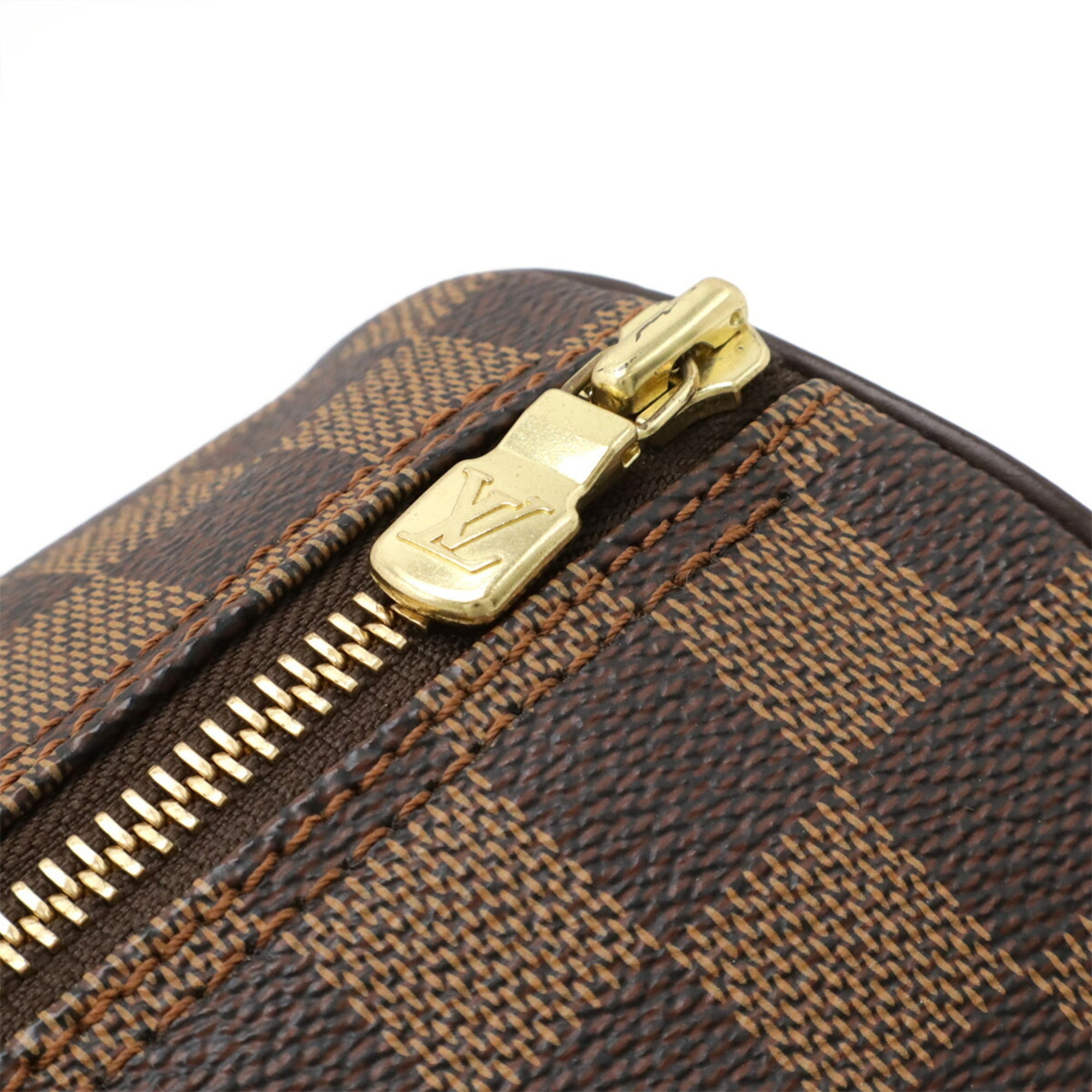 Louis Vuitton Damier Brown Pvc Handbag Shoulder Bag (Pre-Owned)