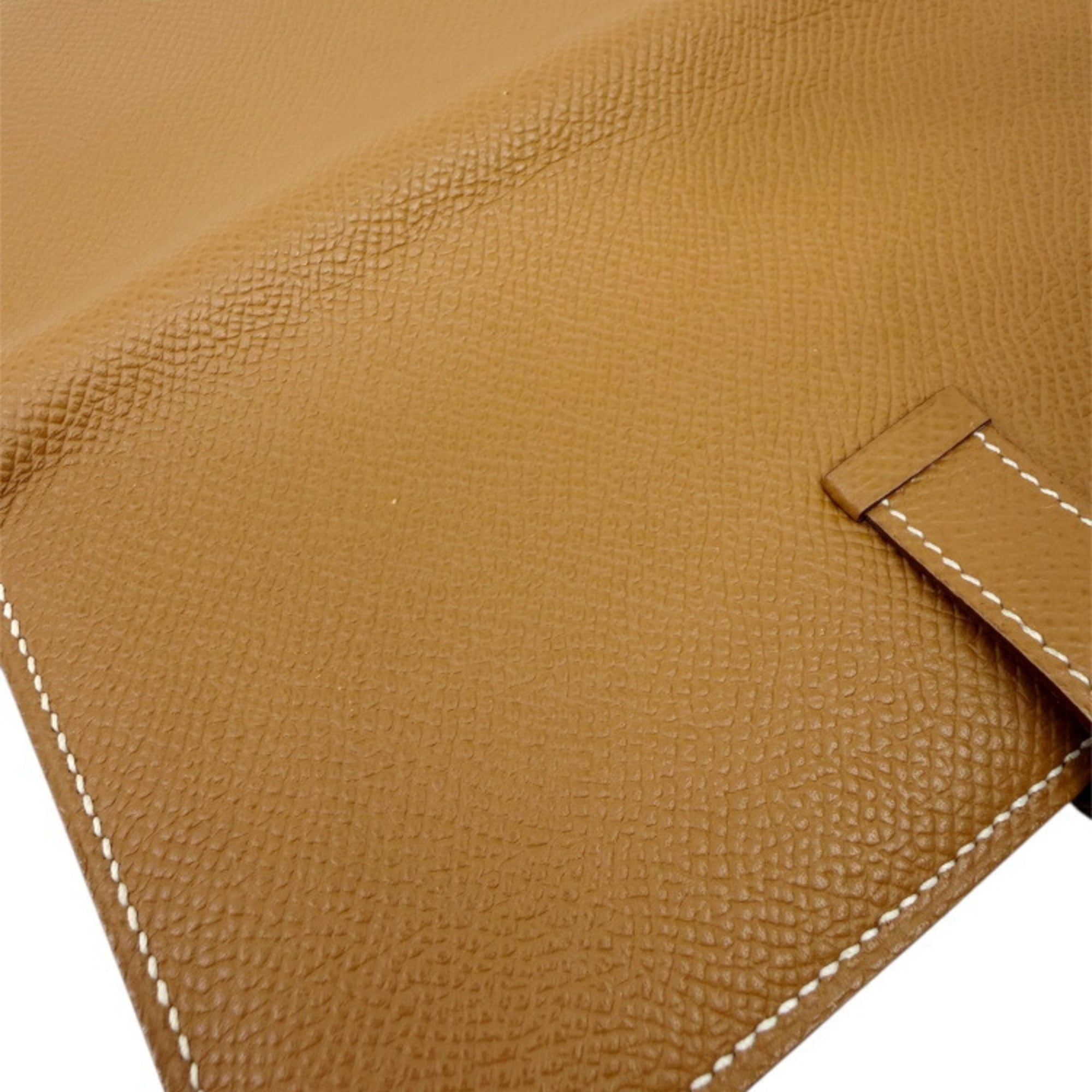 Hermes Gold Epsom Leather Long Wallet (Bi-Fold) (Pre-Owned)