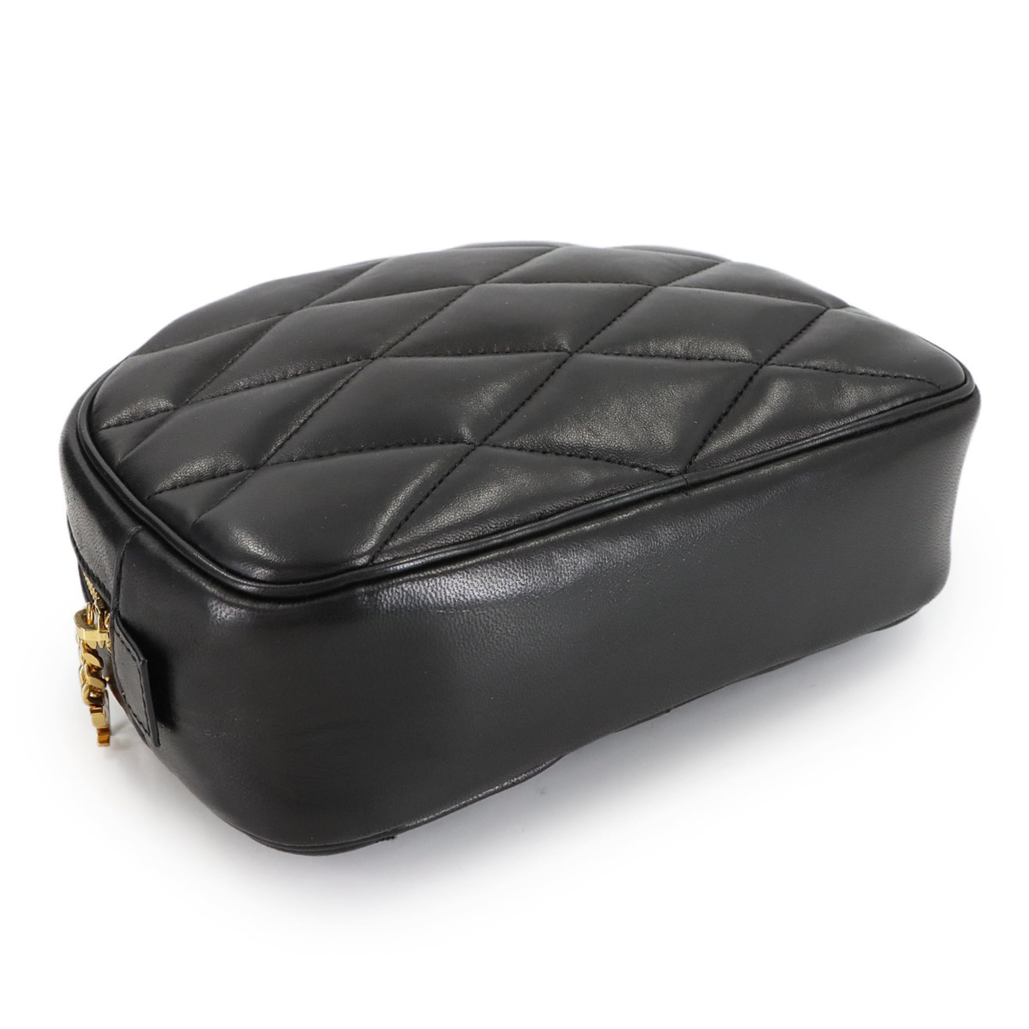 Saint Laurent Black Leather Pouch (Pre-Owned)