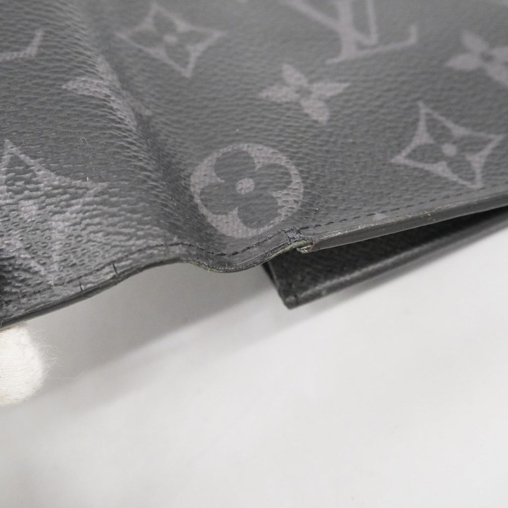 Louis Vuitton Black Long Wallet (Bi-Fold) (Pre-Owned)