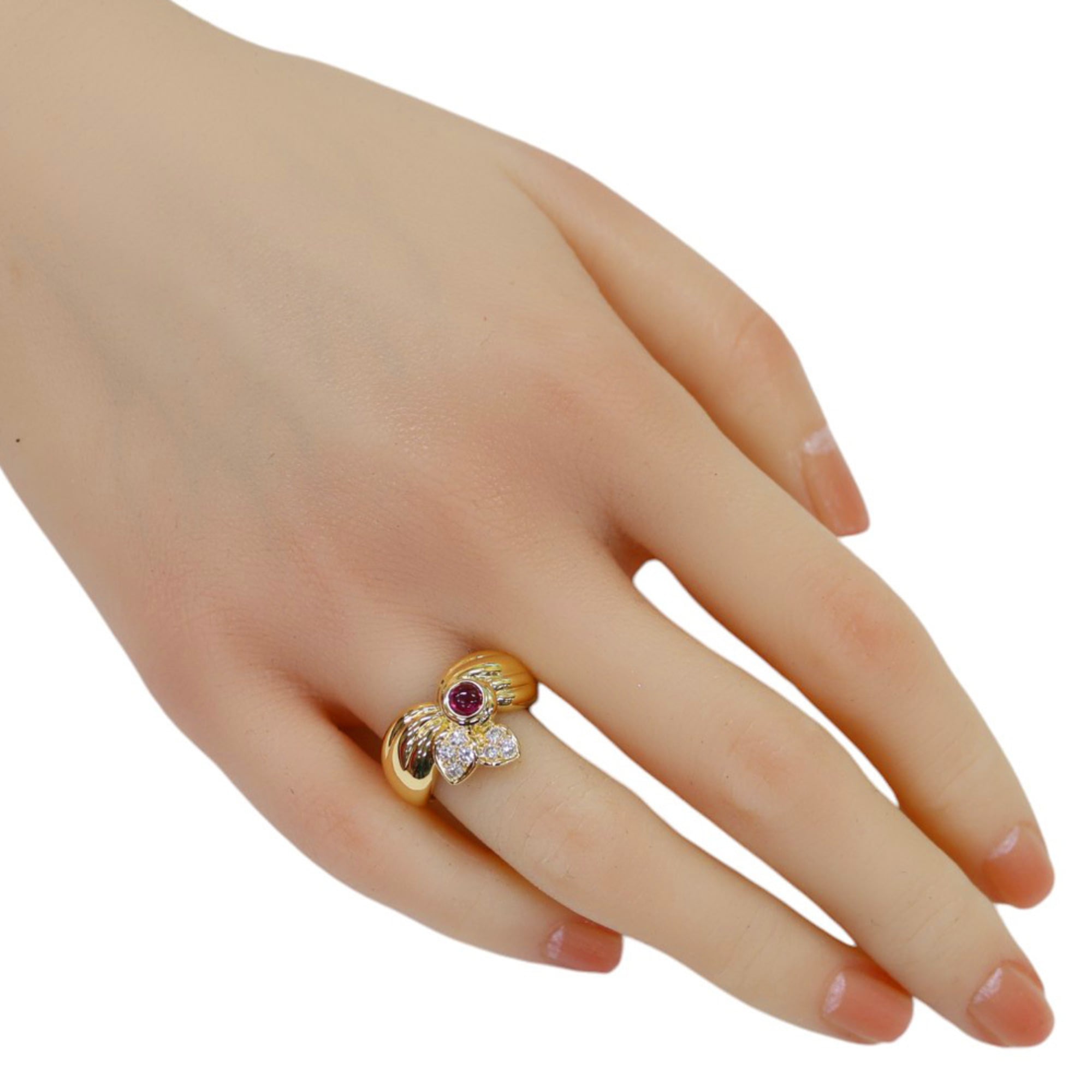 Christian Dior Yellow Gold Yellow Gold (18K) Band Ring (Pre-Owned)