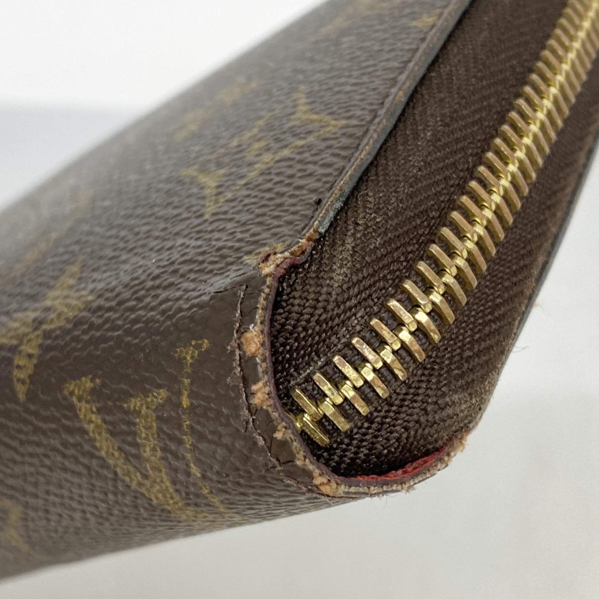 Louis Vuitton Brown Coquelicots Long Wallet (Bi-Fold) (Pre-Owned)