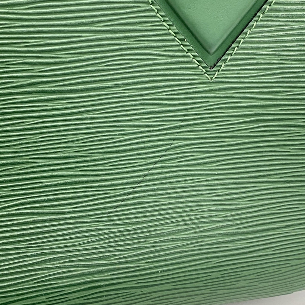Louis Vuitton Borneo Green Handbag (Pre-Owned)