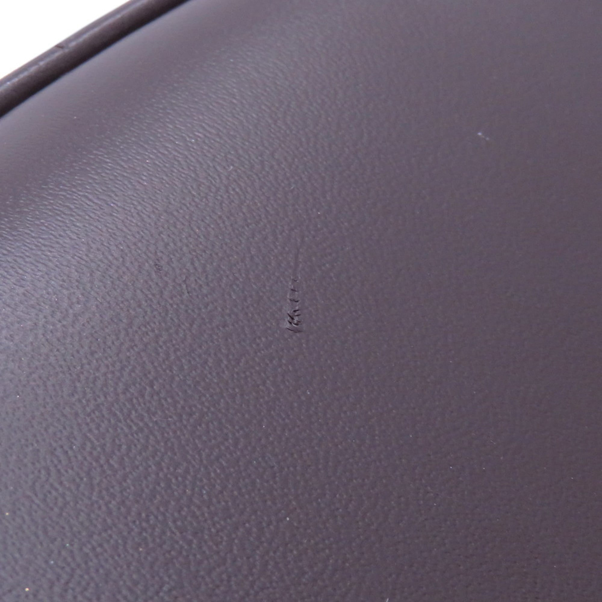 Louis Vuitton Damier Damier Canvas Ebene Red Color Handbag (Pre-Owned)