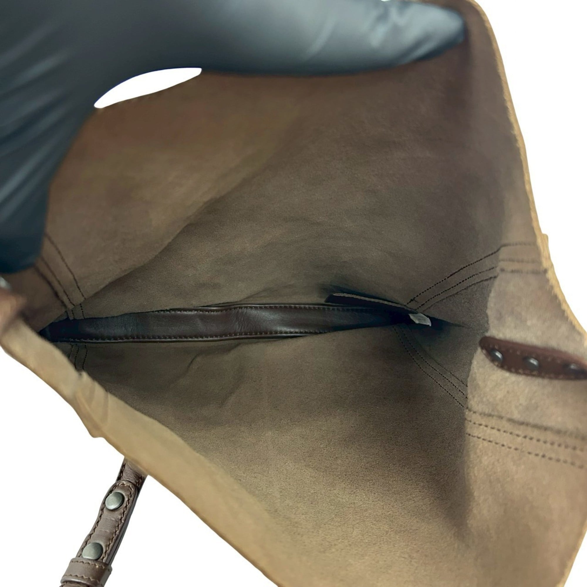 Bottega Veneta Brown Leather Shoulder Bag (Pre-Owned)