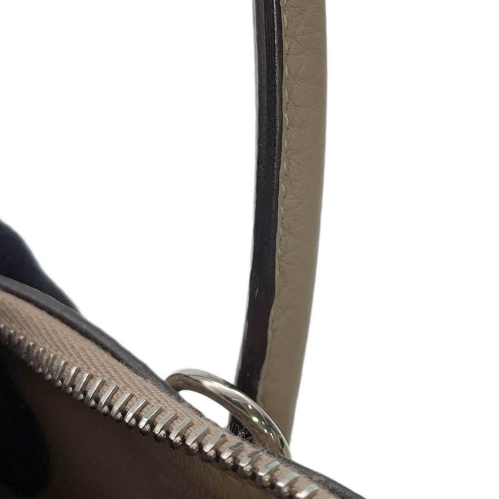 Hermes Bolide Gris Tourterelle Taurillon Clemence Leather Handbag (Pre-Owned)