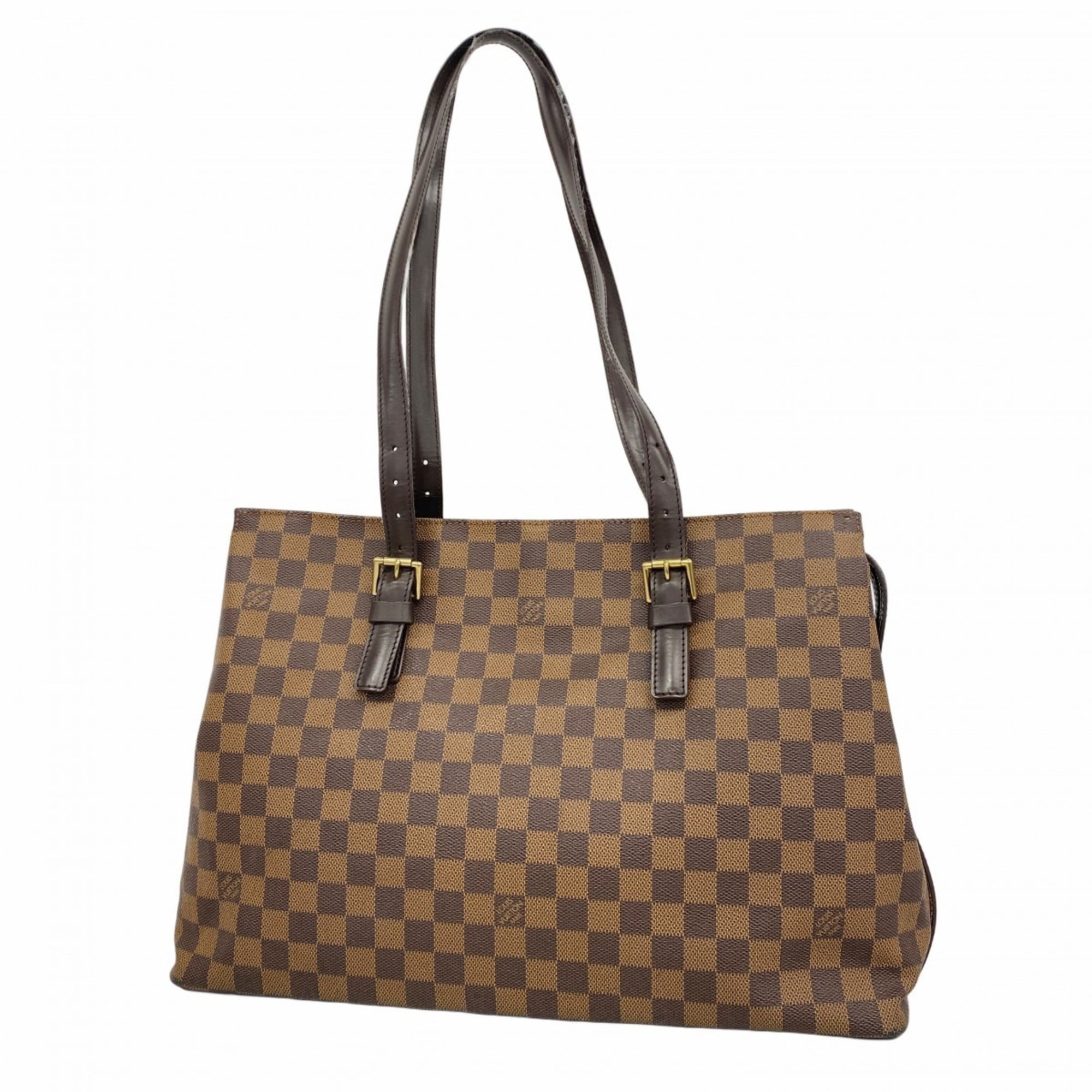 Louis Vuitton Brown Ebene Shoulder Bag (Pre-Owned)