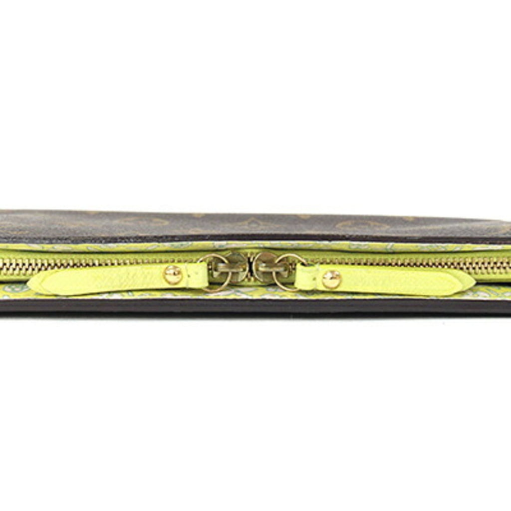 Louis Vuitton Monogram Vert Monogram Long Wallet (Bi-Fold) (Pre-Owned)