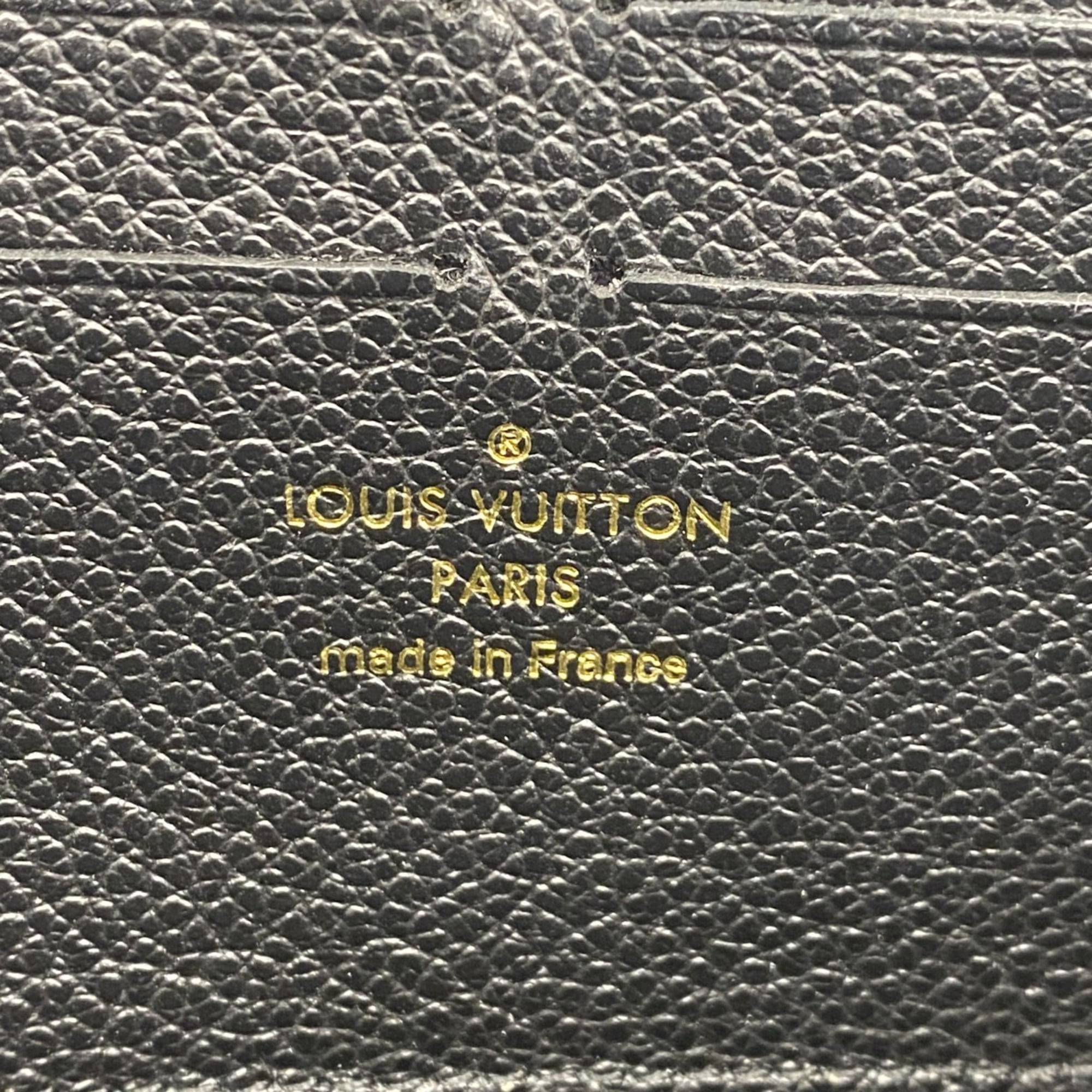 Louis Vuitton Noir Long Wallet (Bi-Fold) (Pre-Owned)