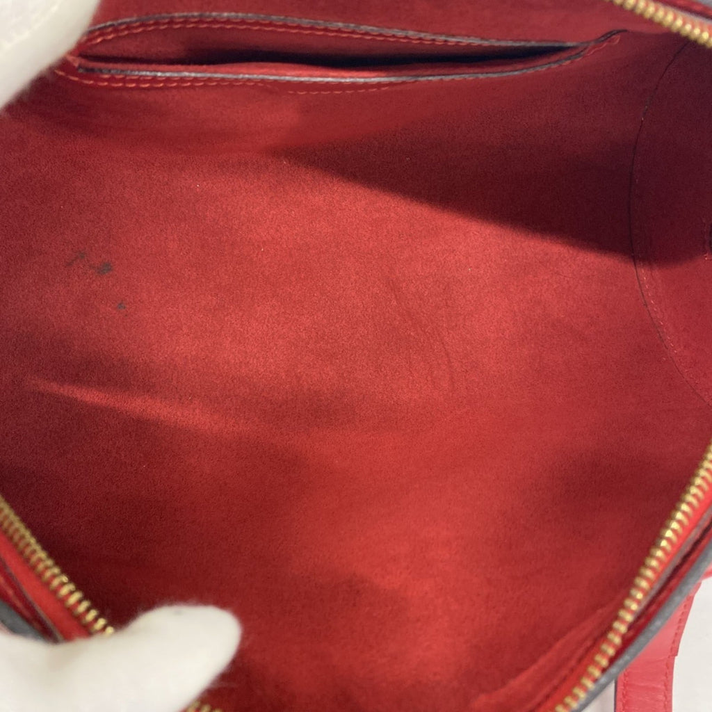 Louis Vuitton Castilian Red Handbag (Pre-Owned)