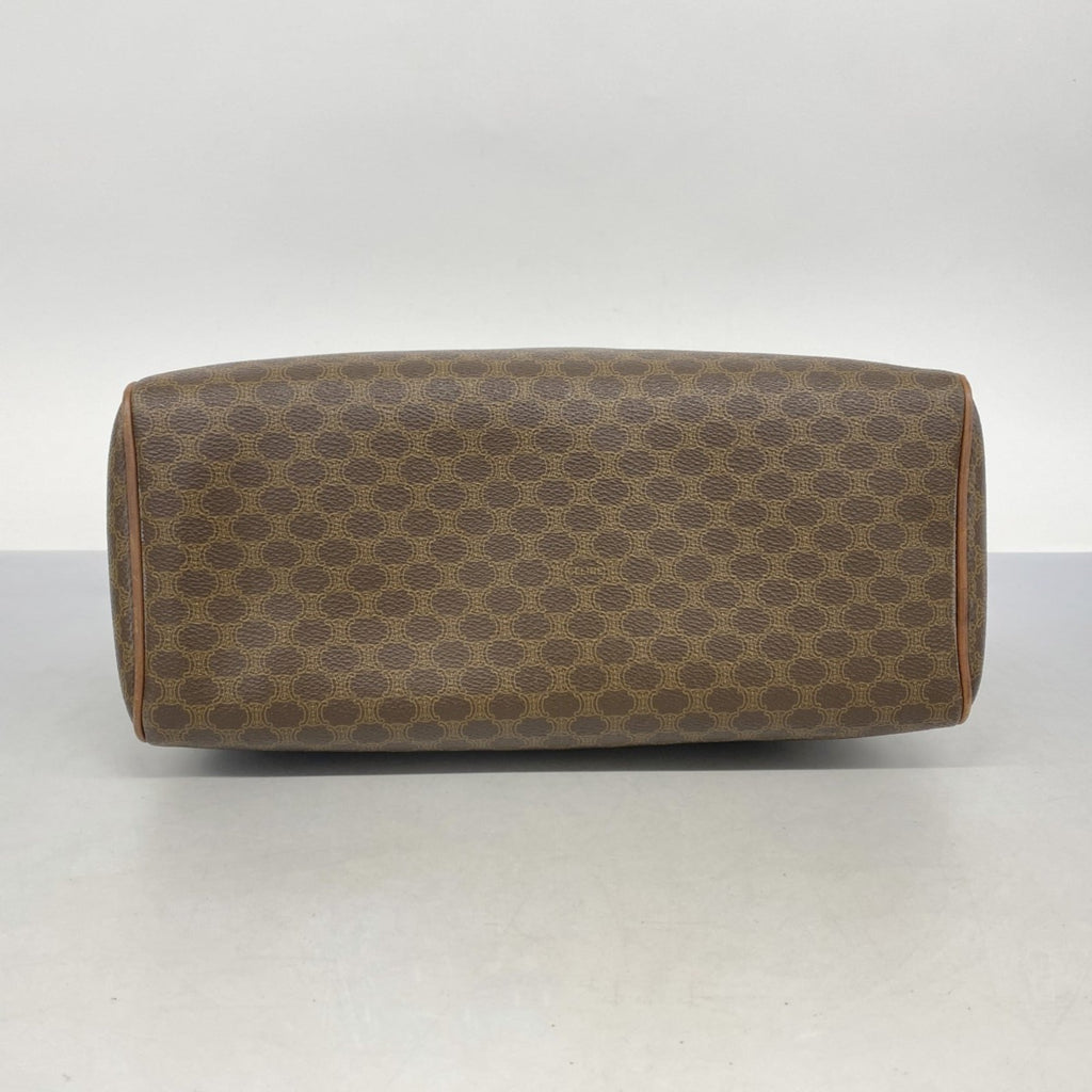 Celine Brown Pvc Handbag (Pre-Owned)