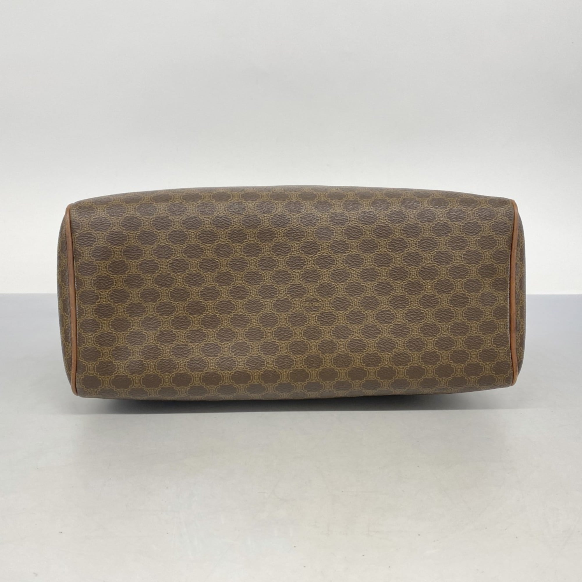 Celine Brown Pvc Handbag (Pre-Owned)