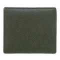Louis Vuitton Green Taiga Leather Leather Coin Purse/Coin Case (Pre-Owned)