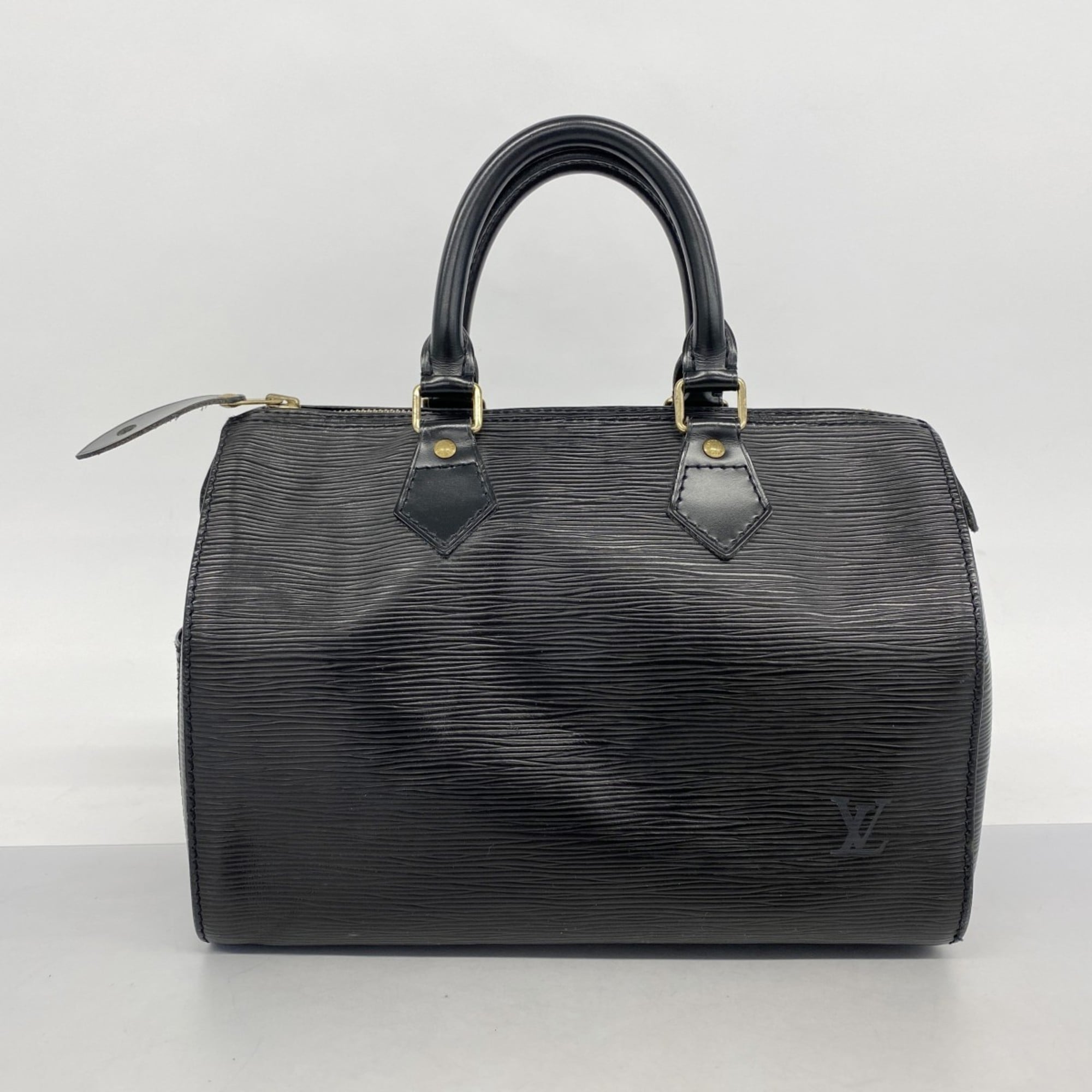 Louis Vuitton Noir Handbag (Pre-Owned)