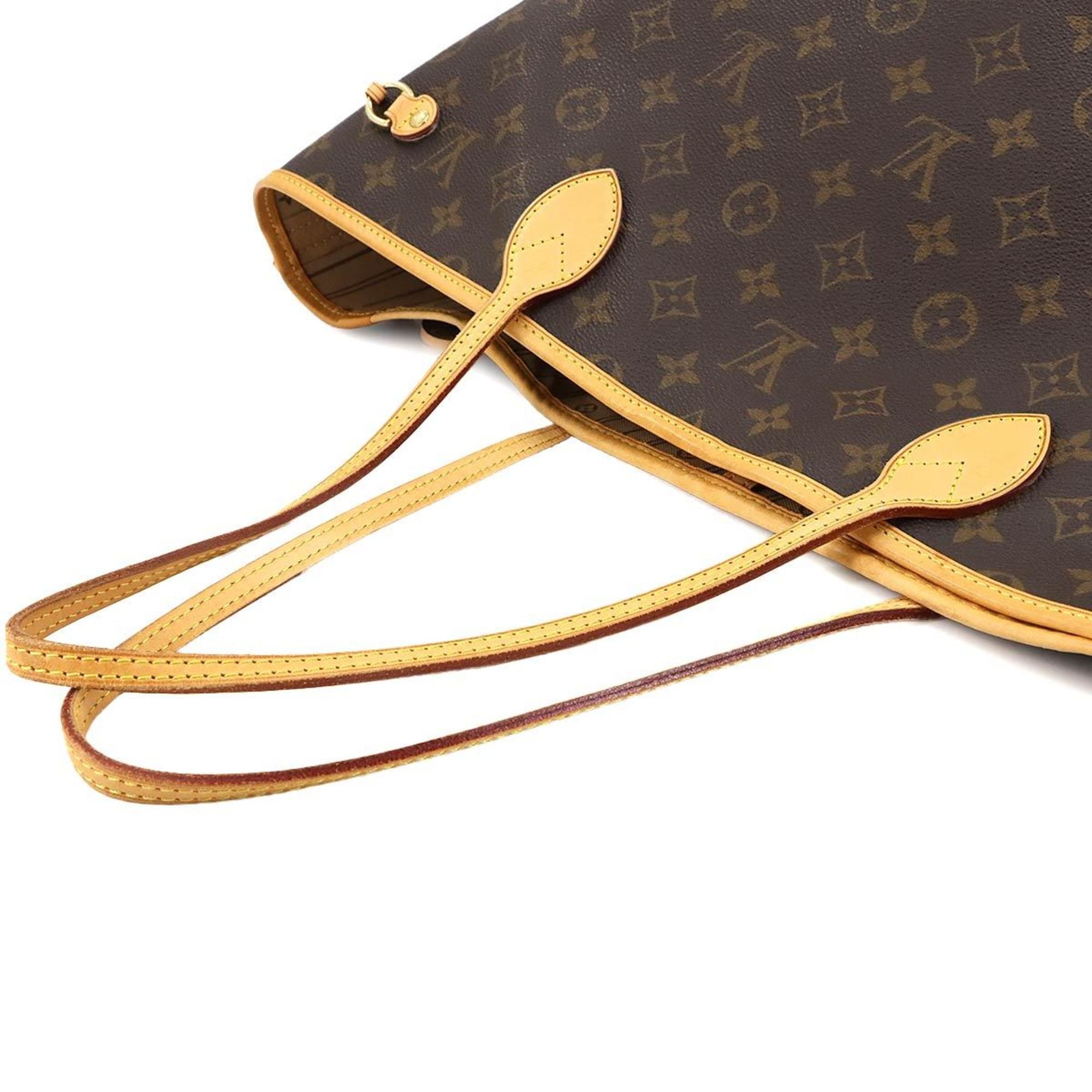 Louis Vuitton Beige Brown Monogram Monogram Tote Bag (Pre-Owned)