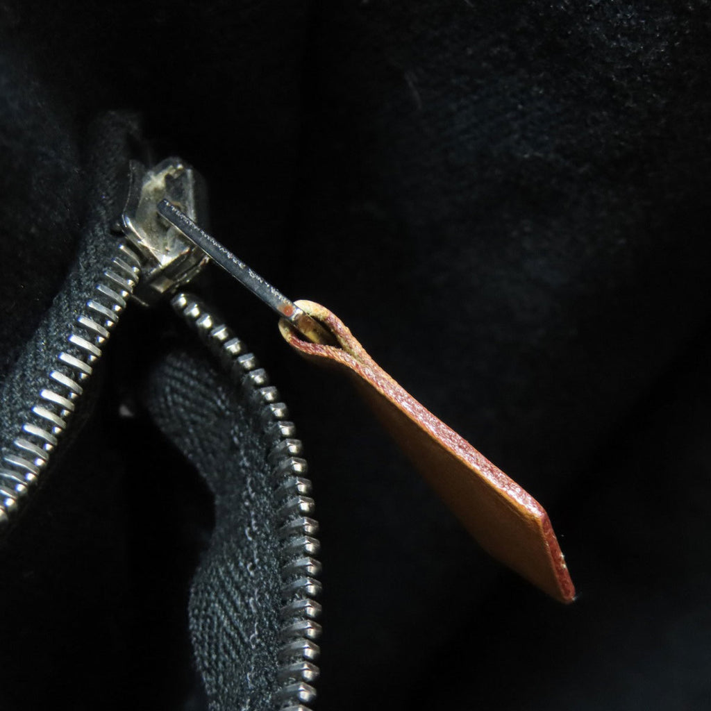 Hermes Black Canvas Handbag (Pre-Owned)