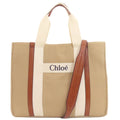 Chloé Brown Canvas Tote Bag (Pre-Owned)
