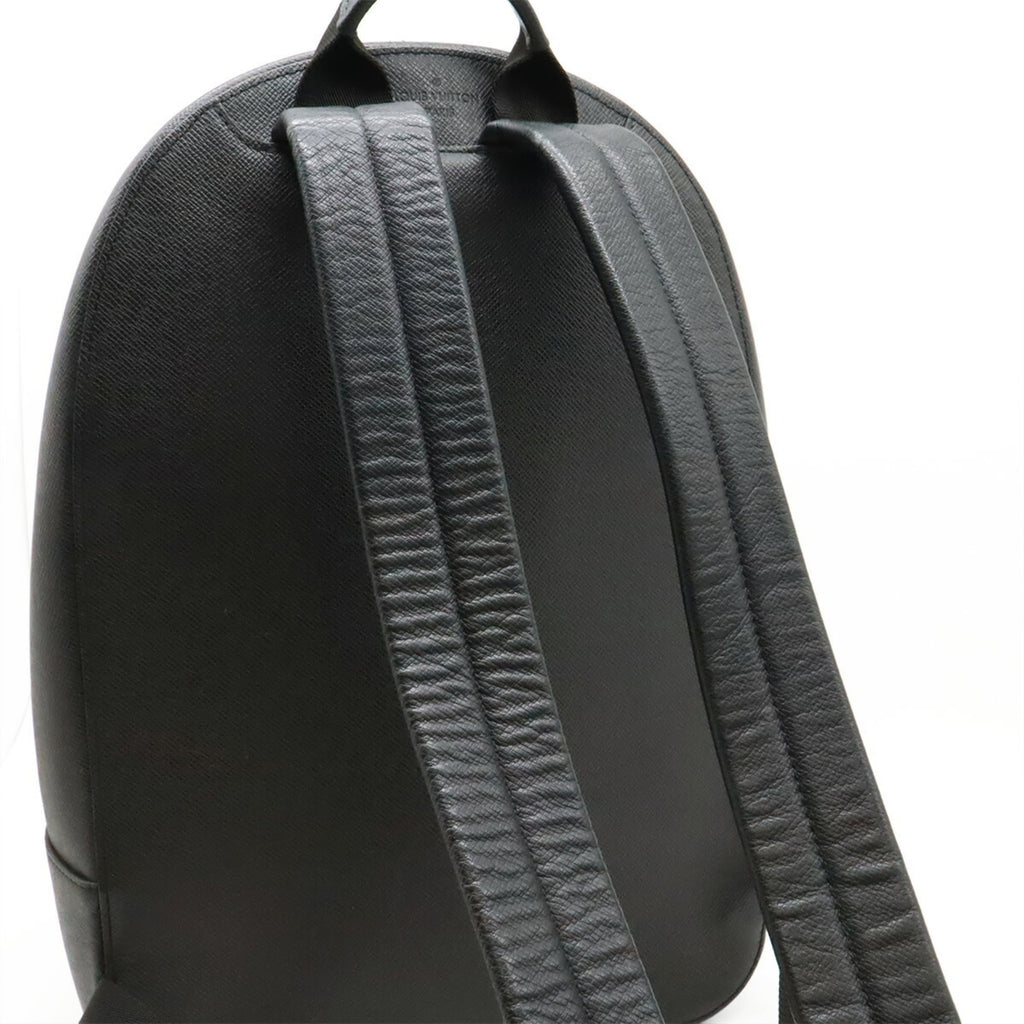 Louis Vuitton Black Noir Taiga Leather Backpack (Pre-Owned)