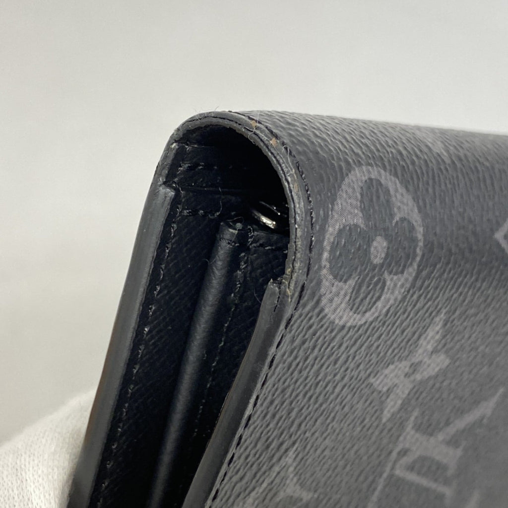 Louis Vuitton Black Long Wallet (Bi-Fold) (Pre-Owned)