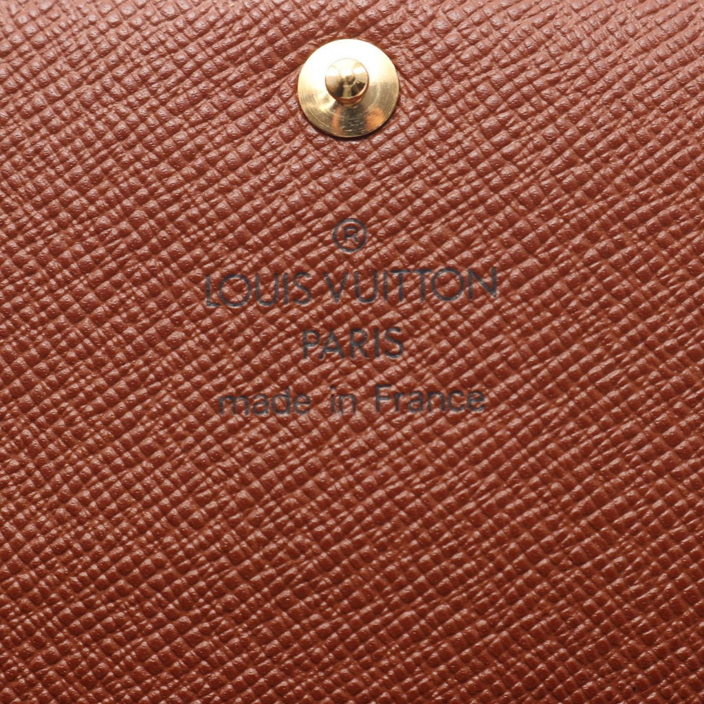 Louis Vuitton Brown Monogram Monogram Wallet (Bi-Fold) (Pre-Owned)