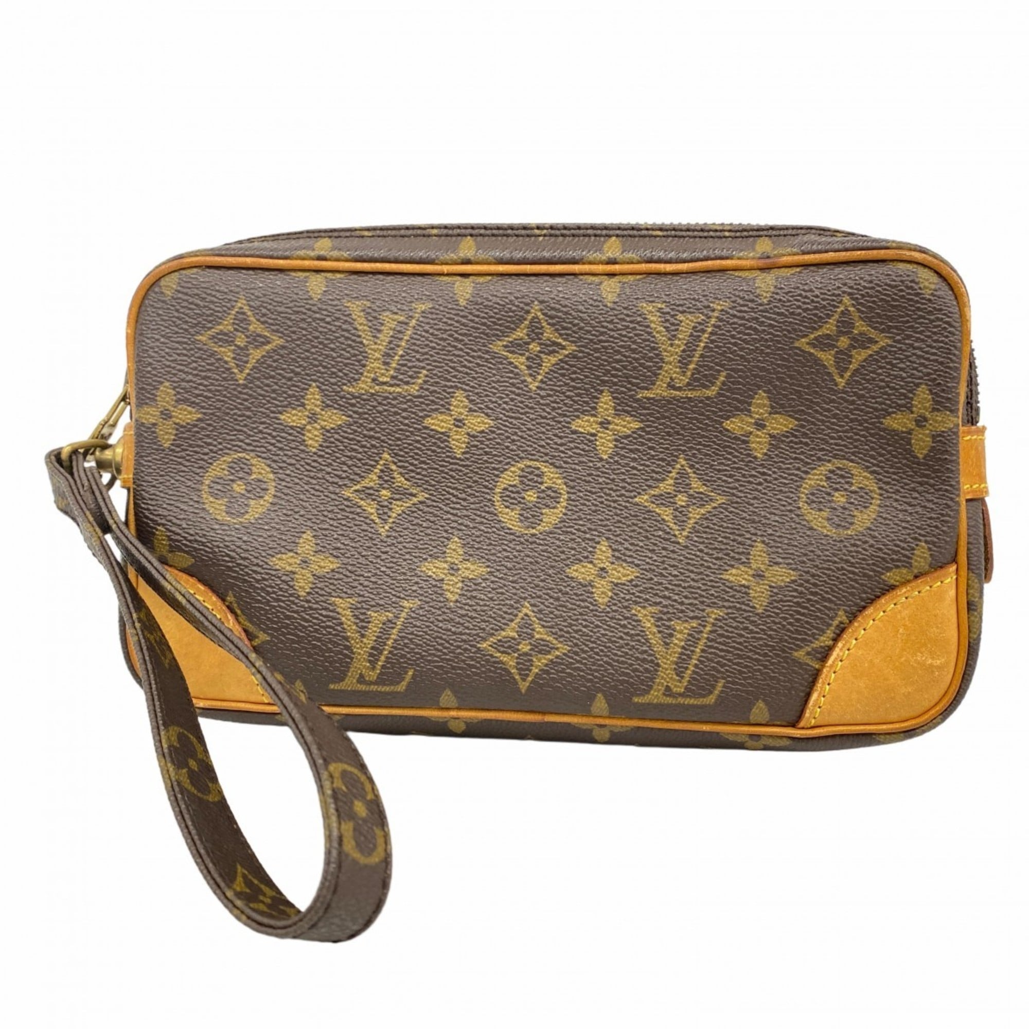 Louis Vuitton Brown Clutch Bag (Pre-Owned)