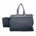 Hermes Black Toile Officier Tote Bag (Pre-Owned)